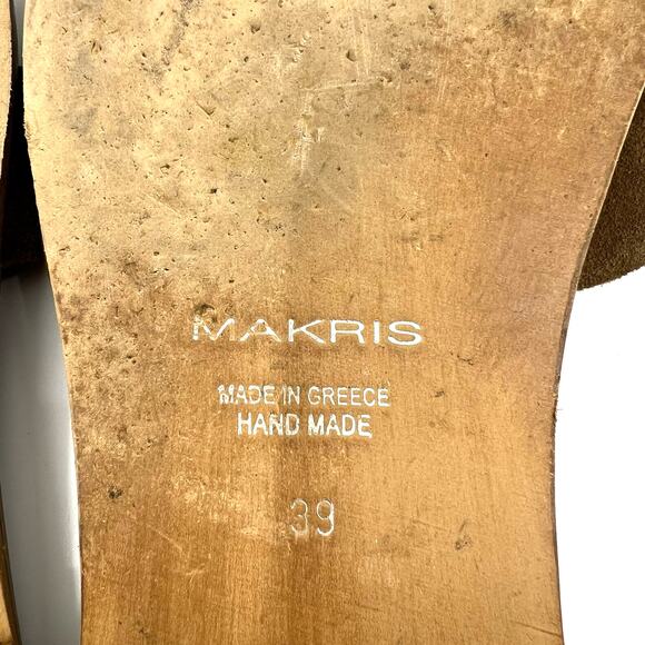 MAKRIS K2 Brown Suede Sandals Women's 9 US - Picture 9 of 9